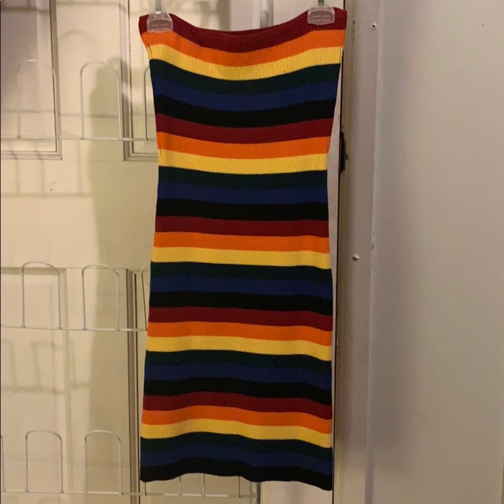 Strapless Fitted Dress